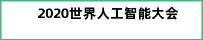 2020世界人工智能大会