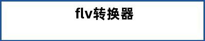 flv转换器