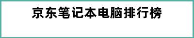 京东笔记本电脑排行榜