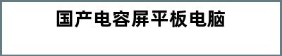 国产电容屏平板电脑