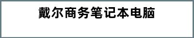 戴尔商务笔记本电脑