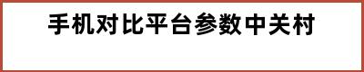 手机对比平台参数中关村