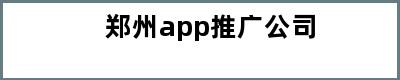 郑州app推广公司